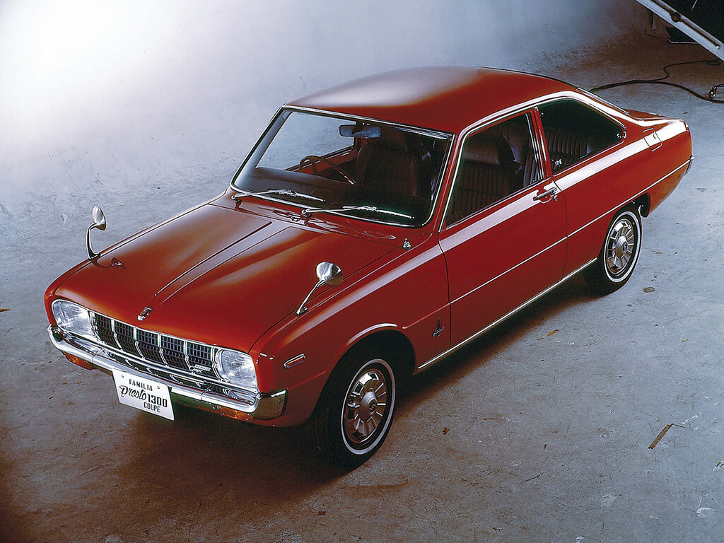 Mazda Familia (M10A) 2 поколение, рестайлинг, купе (04.1970 - 01.1972)